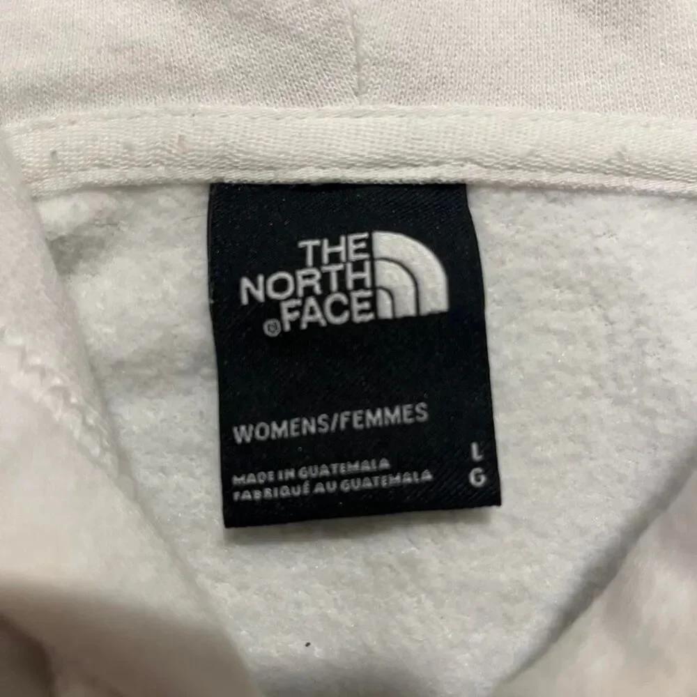 The-north-face Men's White and Cream Hoodie